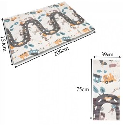 Reversible Foam Play Mat for Kids