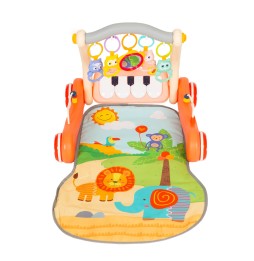 2-in-1 Educational Mat with Piano for Kids