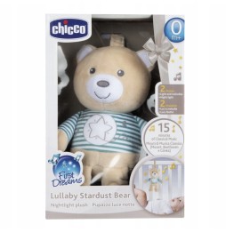 Chicco Musical Bear Night Light Plush Toy