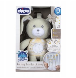 Chicco muzyczny króliczek lampka przytulanka