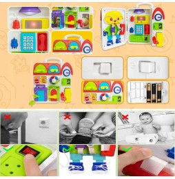 Interactive Busy Board Toy