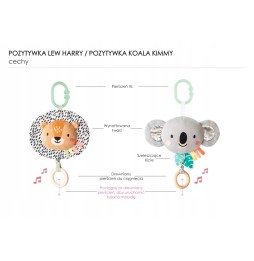 Muzyczna zawieszka koala Kimmy Taf Toys