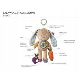 Taf Toys Królik Zabawka Aktywna dla Niemowląt