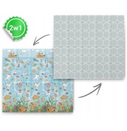 Reversible Foam Mat for Kids 200x180