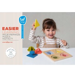 Primul meu puzzle Taf Toys - jucărie educativă