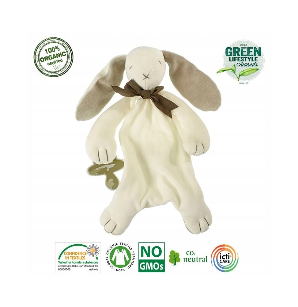 Maud N Lil Opiekun smoczka z organicznej bawełny