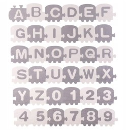 EVA Foam Alphabet Puzzle Mat 30x30cm