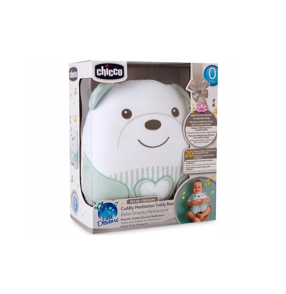 Chicco Tummy Bear Mint 25 cm