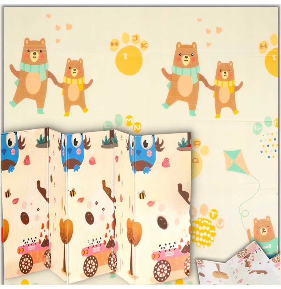 Reversible Educational Mat 150x180 cm for Kids