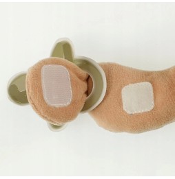 Organic Cotton Teddy Pacifier Holder