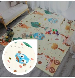 Dwustronna mata edukacyjna 150x180 cm dla dzieci