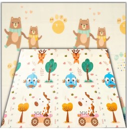 Reversible Educational Mat 150x180 cm for Kids