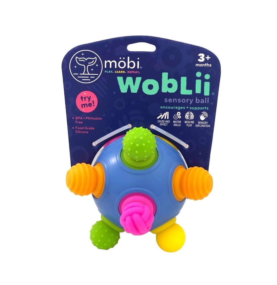 Woblii Toddler Sensory Ball Toy Mobi