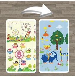 Reversible Educational Mat for Kids 200x180