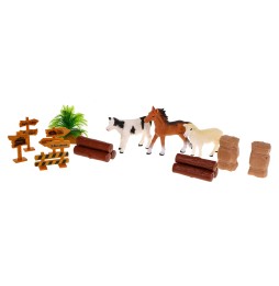 Kids' Farmer Set 3+ with Mat and Figures