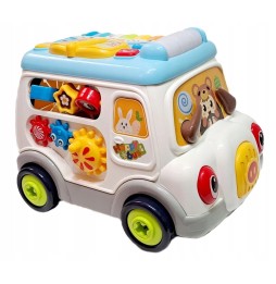 Interaktywny autobus szkolny - edukacyjna zabawka