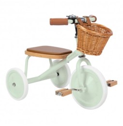 Banwood Trike Pale Mint Three-Wheeled Bike for Kids