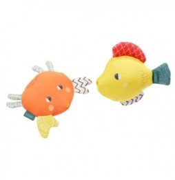 Baby Fehn Crab and Fish Bath Set