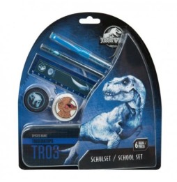 Jurassic World School Supplies Set 6 Pieces