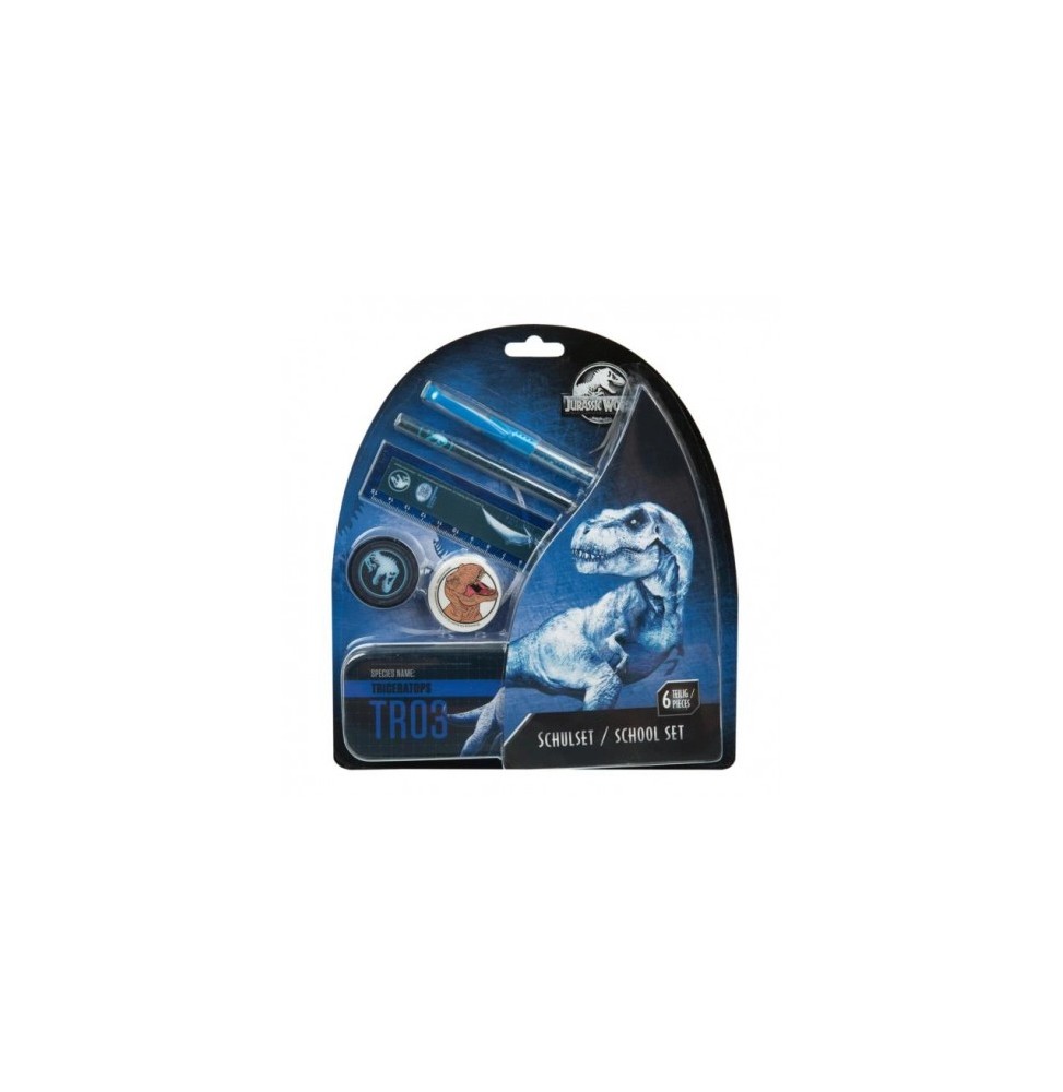 Jurassic World School Supplies Set 6 Pieces