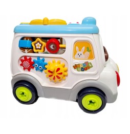 Interaktywny autobus szkolny - edukacyjna zabawka