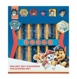 Paw Patrol Coloring Set with Stickers 29 pcs.