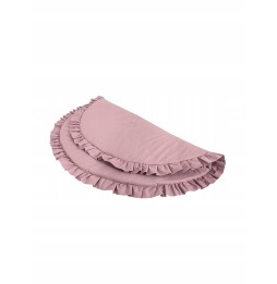 Ruffled Round Mat Coffee