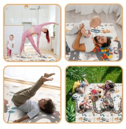 Reversible Foam Play Mat for Kids