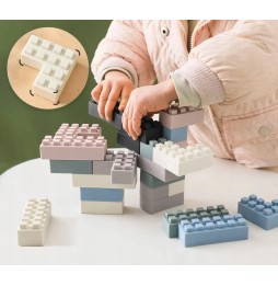 Montessori Silicone Educational Blocks