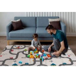 XXL Educational Foam Mat for Kids