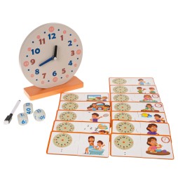 Educational Clock Set + Accessories for Kids