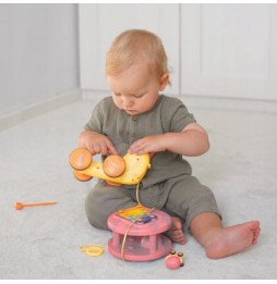 Woopie Pull Along Snail 4in1 Toy