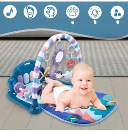 Educational Mat for Infants with Piano and Light