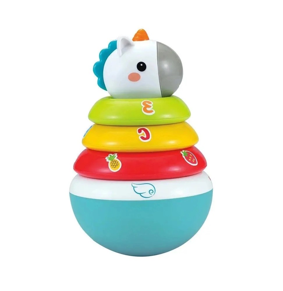 Sensory Wobble Toy Unicorn Pyramid