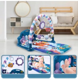 Educational Mat for Infants with Piano and Light