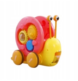 Woopie Pull Along Snail 4in1 Toy