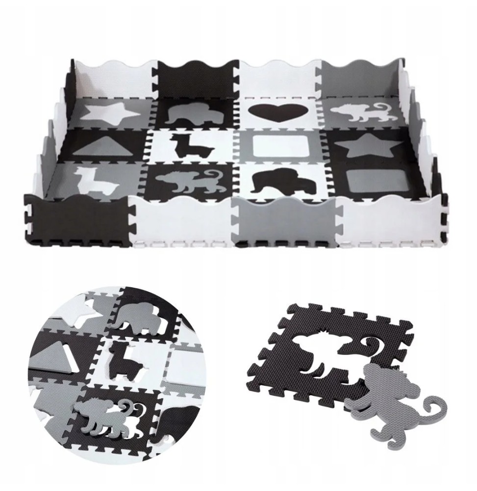 Kids Puzzle Mat Nils 140x140cm 36 Pieces