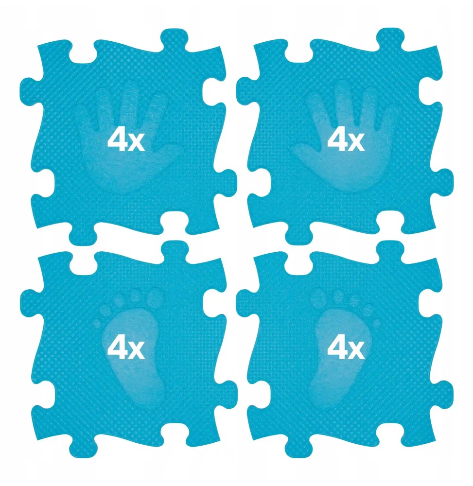 Muffik Floor Mat 16-Piece Set for Training