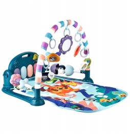 Educational Mat for Infants with Piano and Light