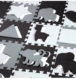 Kids Puzzle Mat Nils 140x140cm 36 Pieces