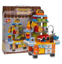 Workshop Construction Set 110 pcs. for Kids 3+