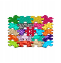 Muffik Sensory Mat Mini Puzzles 20 Pieces