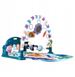 Educational Mat for Infants with Piano and Light