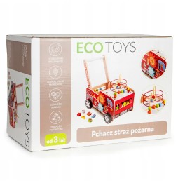 Pusher educativ din lemn ECOTOYS