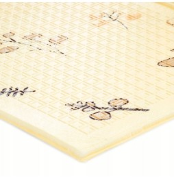 Beige Foam Mat 180x120 cm