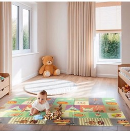 Zoo Play Mat 195x180 cm Nils Fun