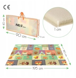 Zoo Play Mat 195x180 cm Nils Fun