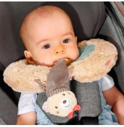 Bruno Bear Travel Pillow for Kids