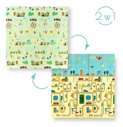 Educational Mat for Kids 195x180cm Nils