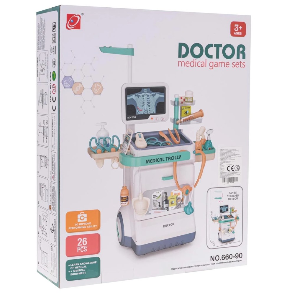 Kids EKG Doctor Set with Accessories